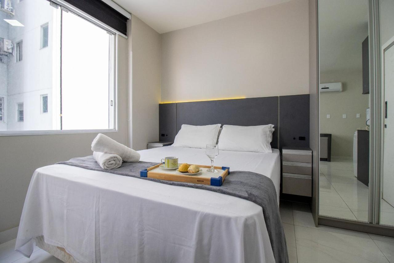 Апартаменти Pos25B - Climatizado, Tv Smart, Garagem, Wi-Fi Балнеаріу-Камборіу Екстер'єр фото