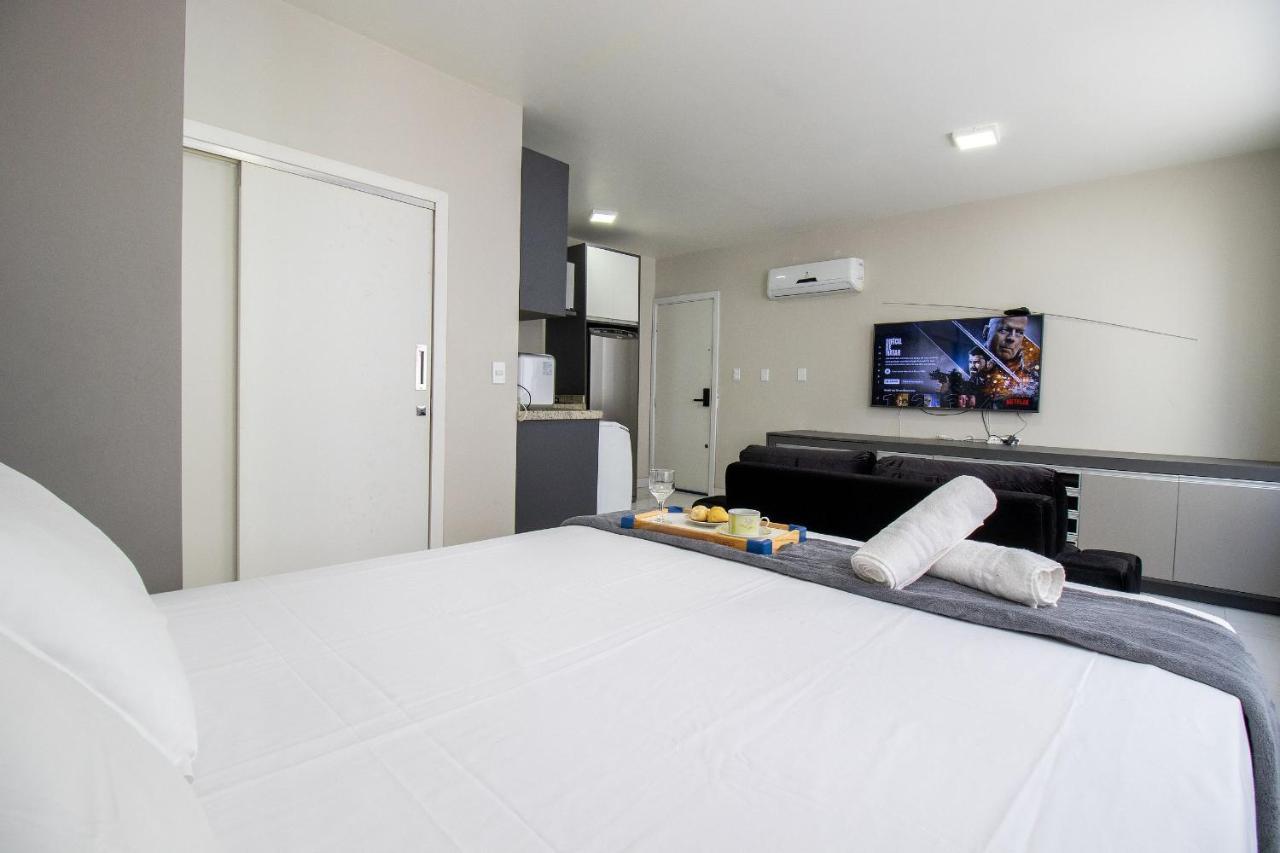 Апартаменти Pos25B - Climatizado, Tv Smart, Garagem, Wi-Fi Балнеаріу-Камборіу Екстер'єр фото