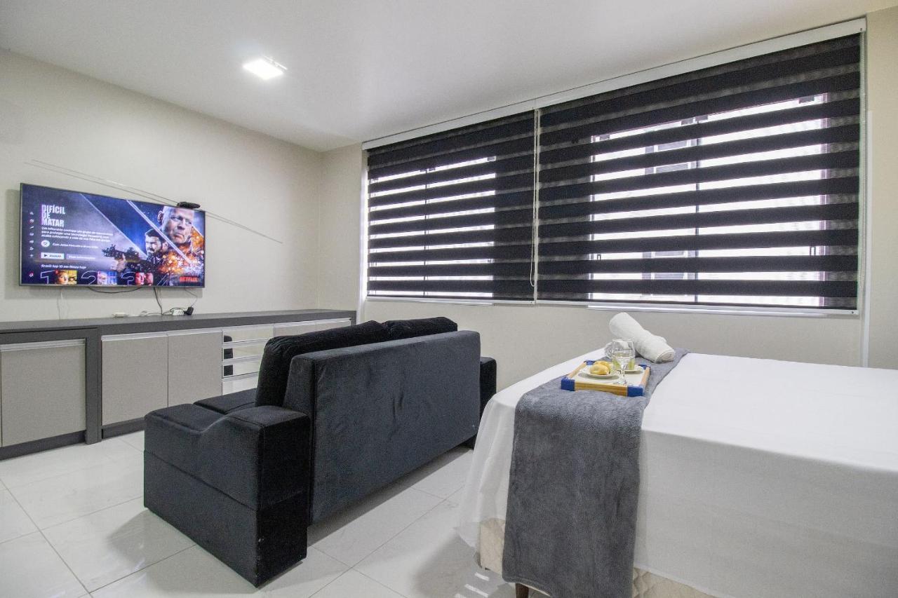 Апартаменти Pos25B - Climatizado, Tv Smart, Garagem, Wi-Fi Балнеаріу-Камборіу Екстер'єр фото