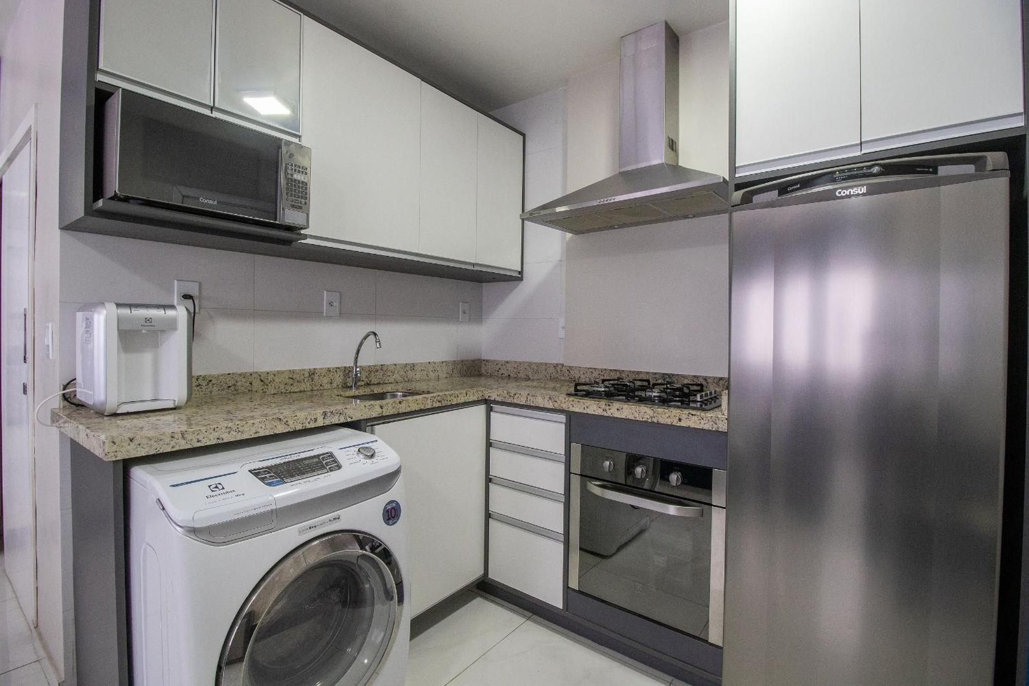Апартаменти Pos25B - Climatizado, Tv Smart, Garagem, Wi-Fi Балнеаріу-Камборіу Екстер'єр фото